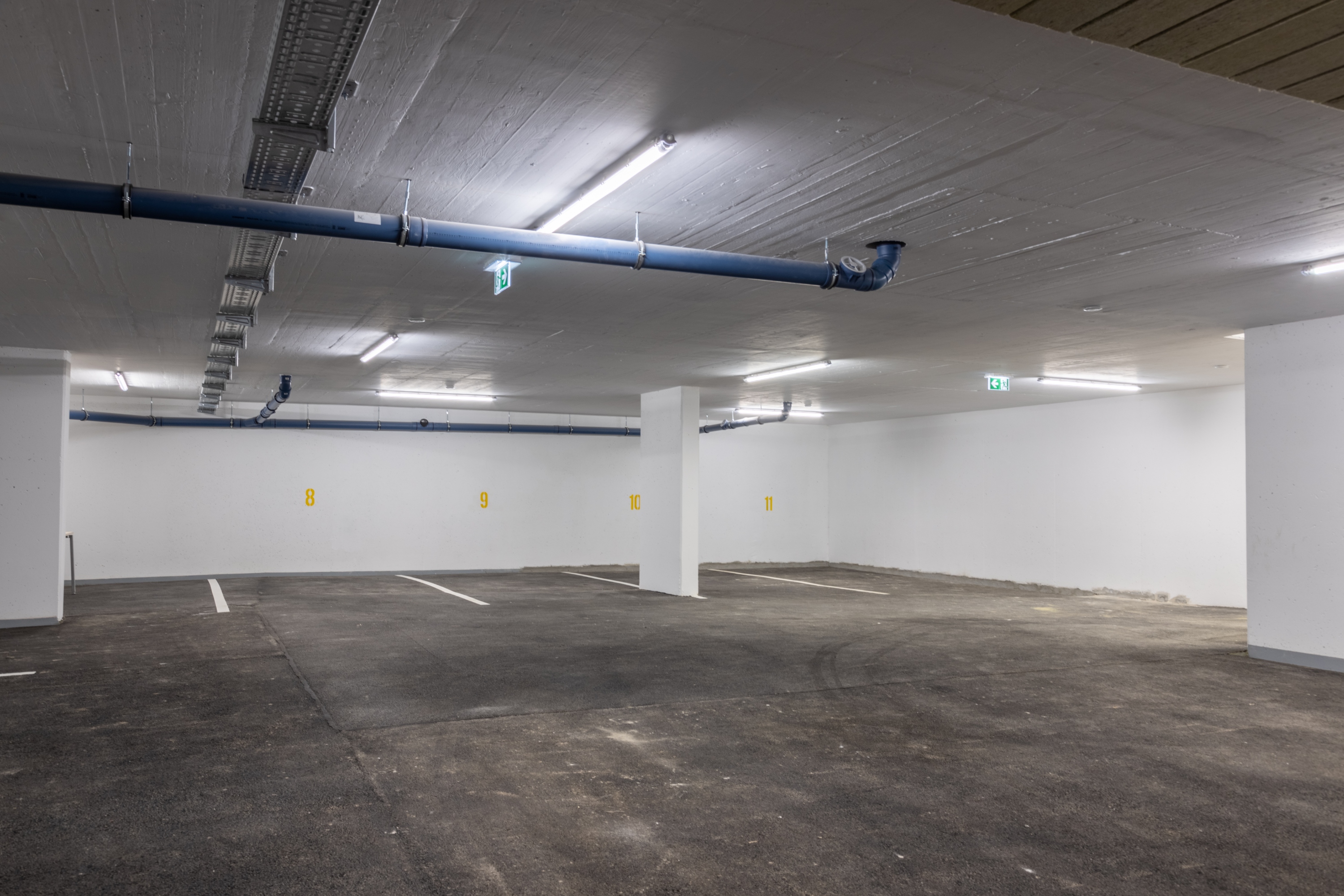 Tiefgarage KTG 44 - Moderne Stellplätze